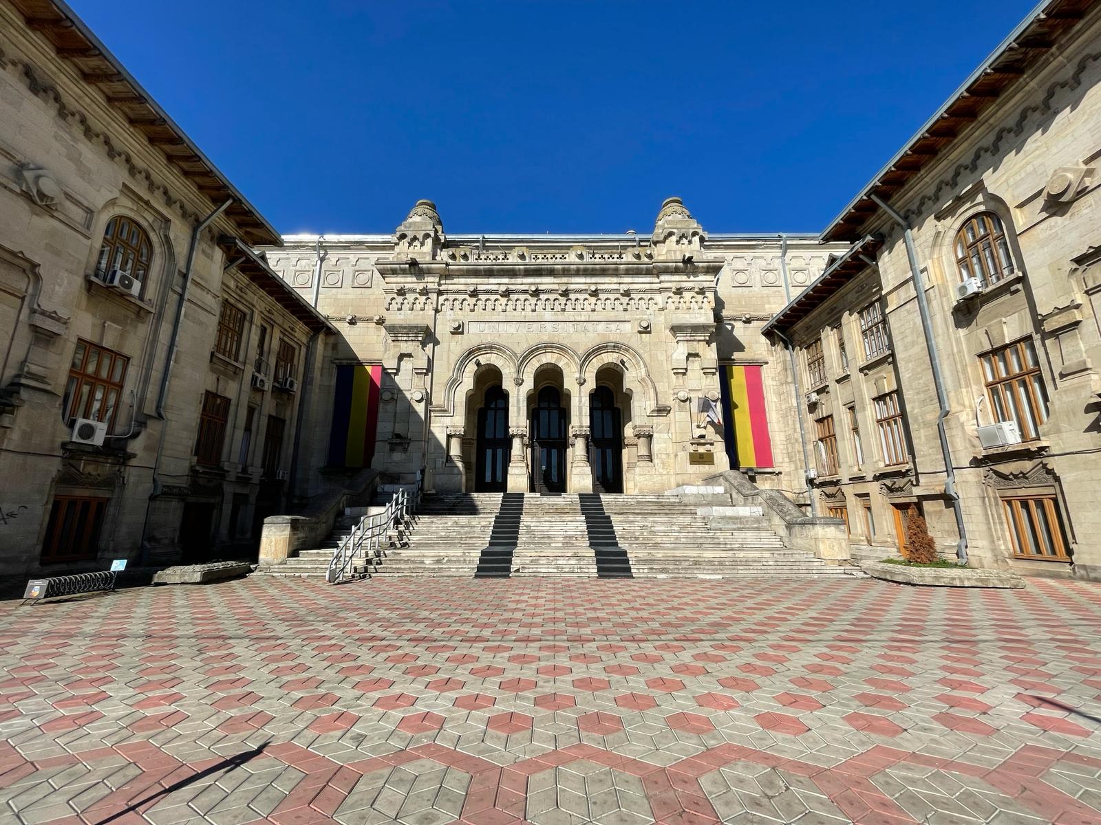 Foto 1. Universitatea „Dunărea de Jos” din municipiul Galați, România.