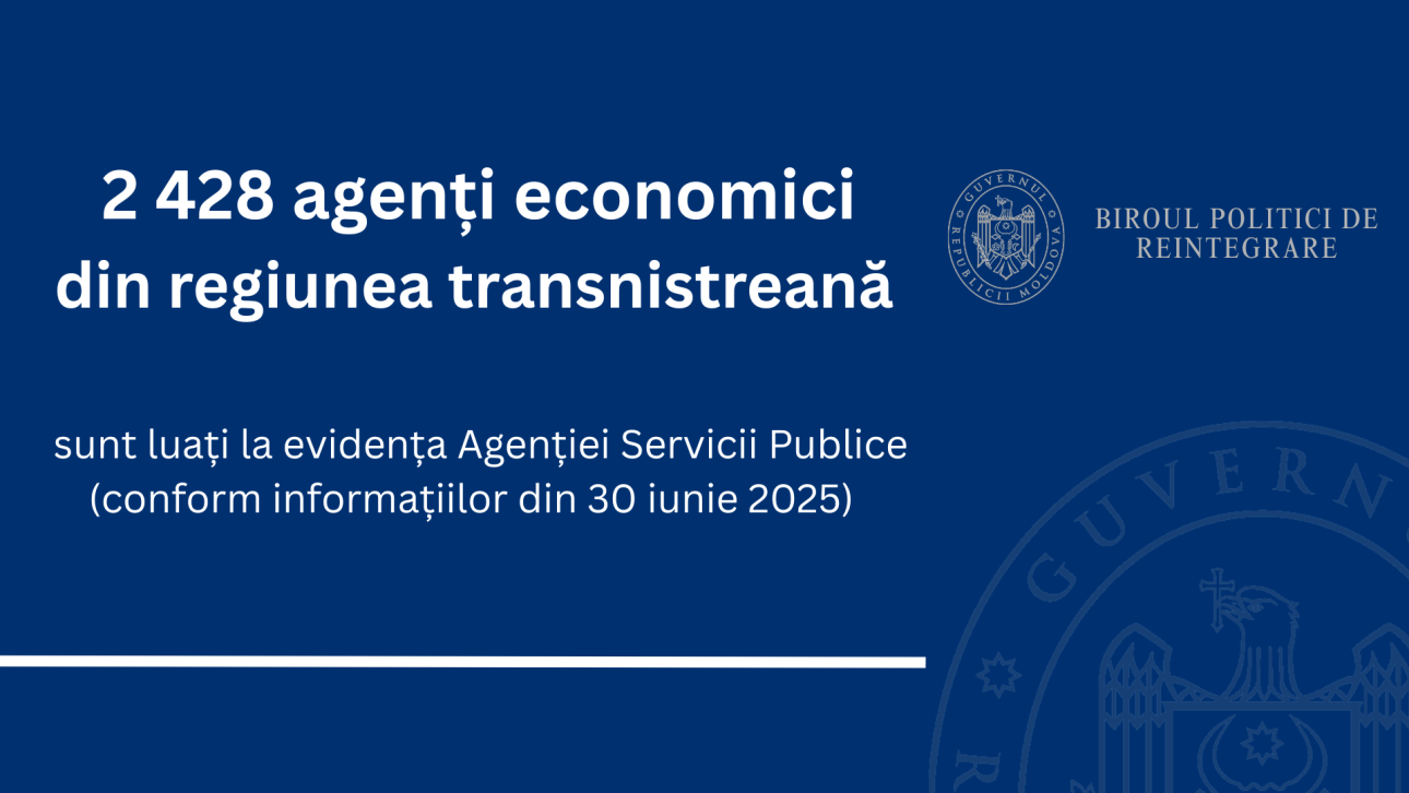 Numărul agenților economici