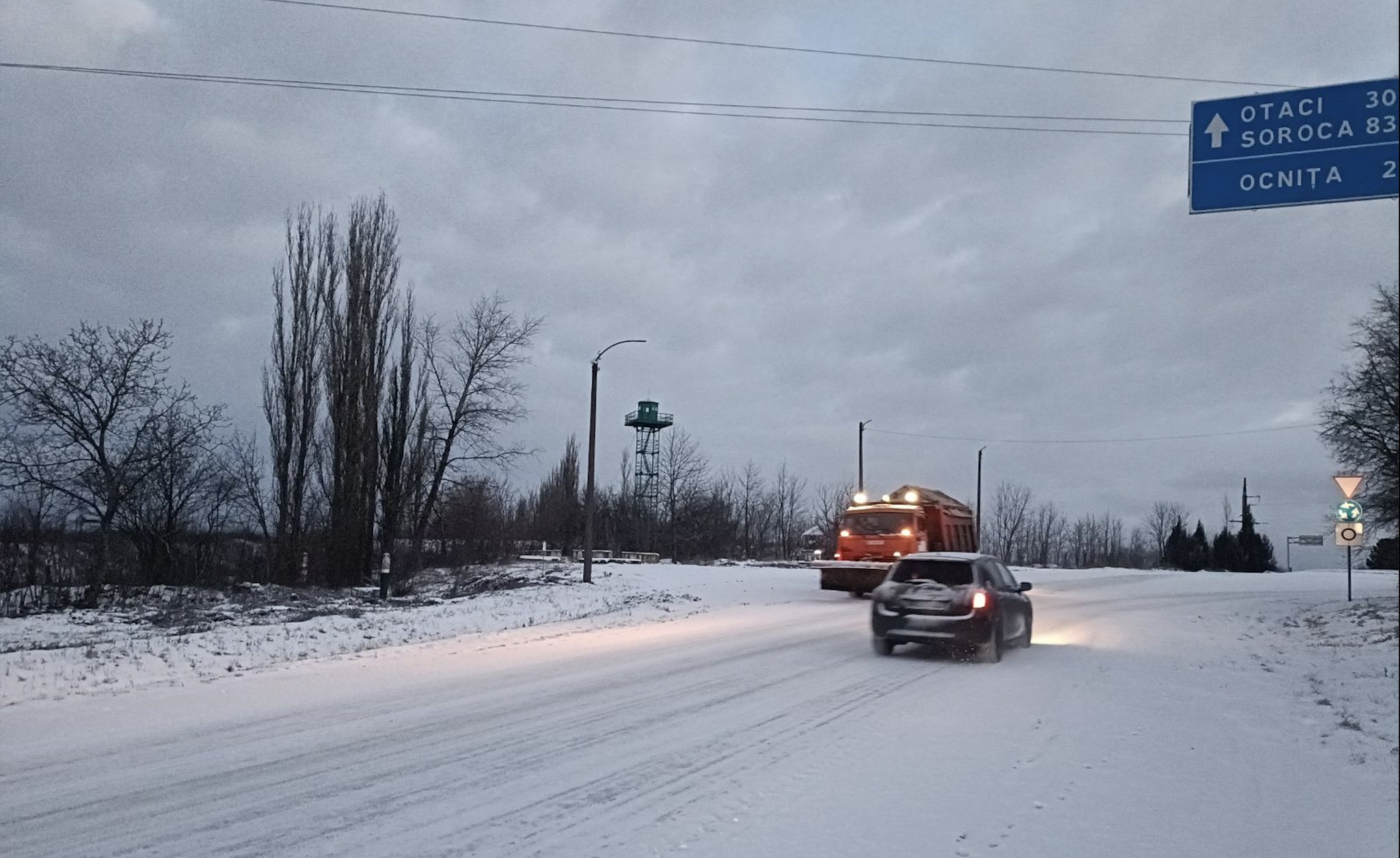 AND: 14 utilaje și peste 50 de tone de materiale, folosite pentru siguranța traficului