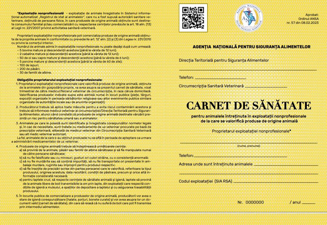 carnet de sănătate