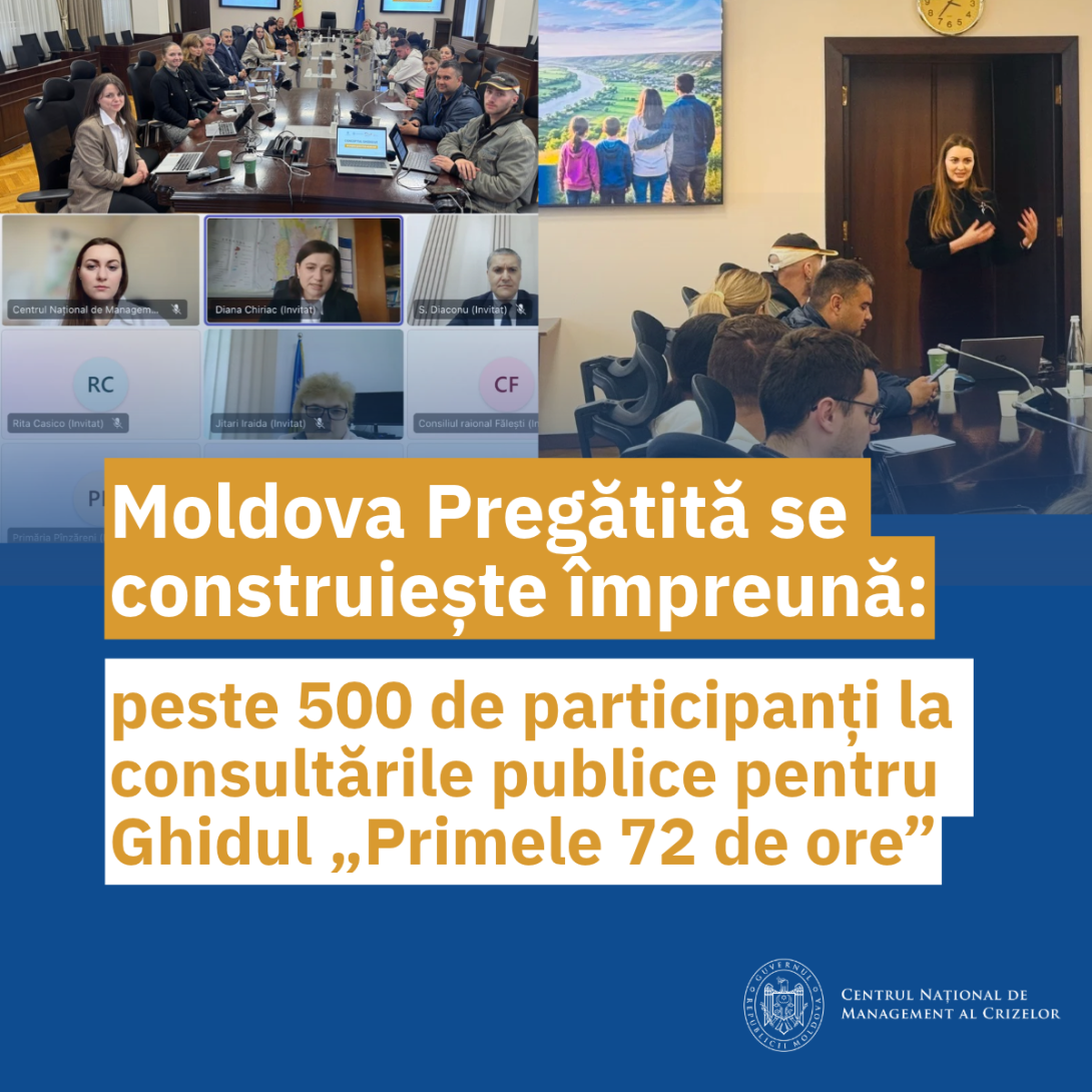 Programul Național „Moldova Pregătită” nu planifică nicio întrerupere intenționată a energiei electrice, a alimentării cu apă, a comunicațiilor sau a altor servicii publice.(1)